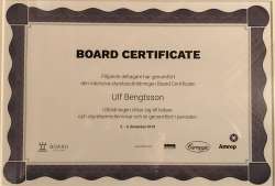 Board Certificate